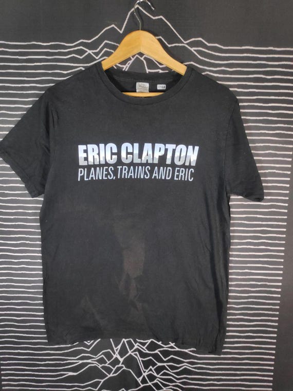Vtg Eric Clapton Planes, Trains and Eric Band Tee Size M - Etsy