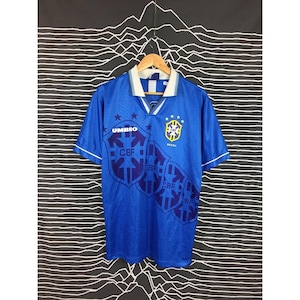 Vtg Umbro Brazil Away Kit 1994/97 Jersey - Etsy