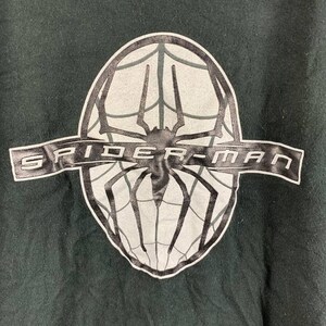 Vtg 2002 Spiderman Toby Maguire Movie Tee Size XL image 3