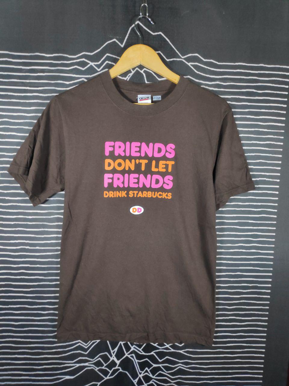 Vtg 00s Dunkin Donuts Beats Starbucks Promo Tee Size S - Etsy