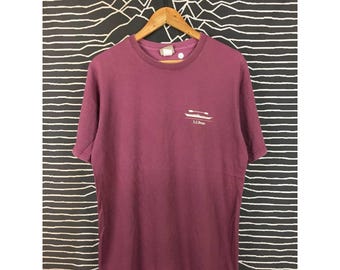 Vtg L.L. Bean Outdoor Series Kayak Graphic Tee