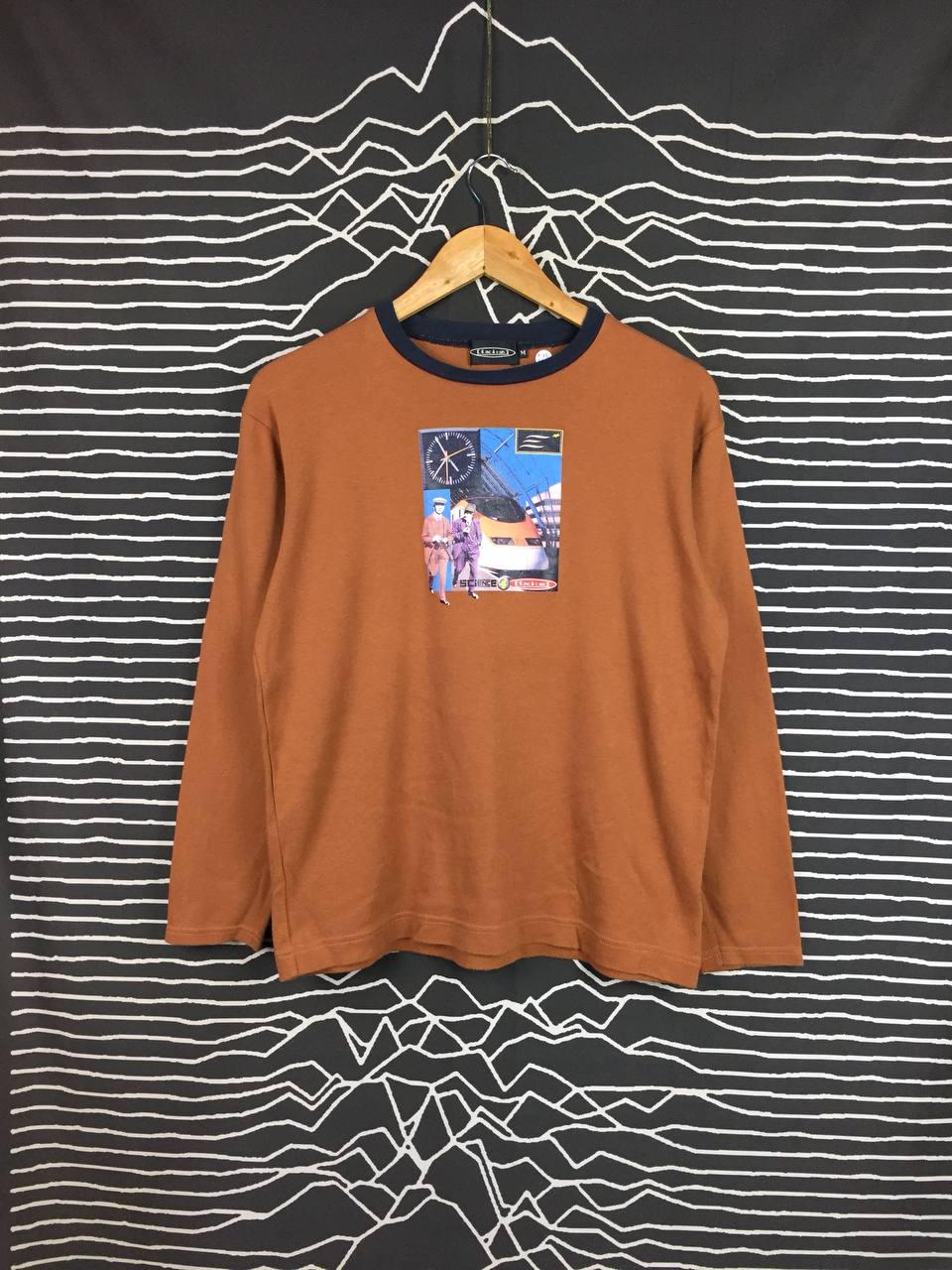 ★ EXTRAORDINARY ★ 日本未入荷 POSTER FRAME TEE Vtg Ixi:z X Science of London Japanese Brand Longsleeve Tee