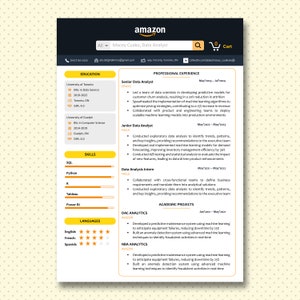 Peut inclure: Un curriculum vitae de Macey Cuako, Data Analyst, présentant l'éducation, les compétences et l'expérience professionnelle. Le CV détaille les compétences en SQL, Python, Tableau et Power BI, ainsi que les projets et les langues.