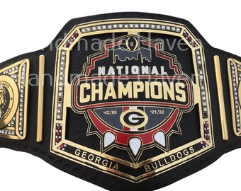 Pushpa Inc. Atlanta Georgia Blue & Gold Belt - Etsy