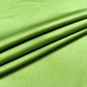 58&quot; Extra Wide, Lime Green Satin Fabric –  Stretchy Material for Dresses, Blouses, Scarves & Crafts, Fabric by the Yard