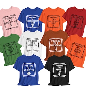 Funny Halloween Sports T-Shirt: Pretend I&#39;m A Costume