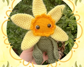 Ms. Daffodil - Springtime Flower - Crochet Pattern