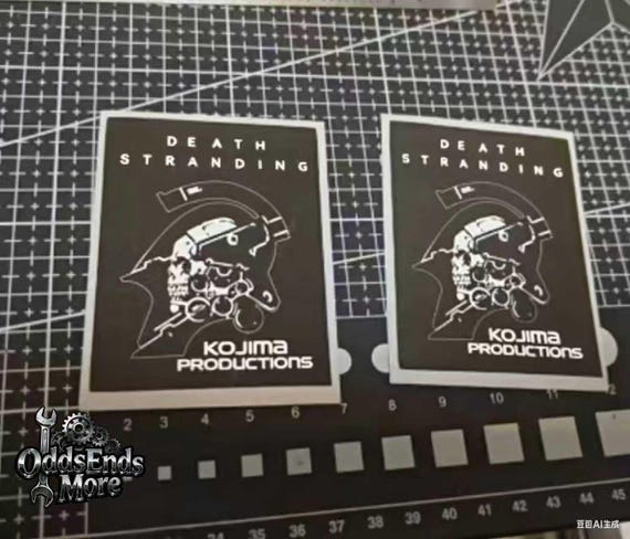 Red/yellow Tamper-evident Seals - Death Stranding Inspired Fragile