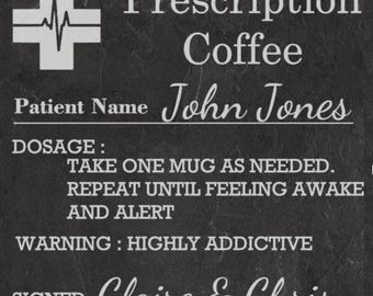 Personalisiertes Getränkerezept SVG Bundle: Kaffee, Tee, Alkohol (Digitaler Download)