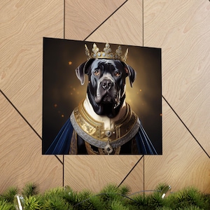 Cane Corso Renaissance Pet Portrait Print,  Art Print, Wall Decor Gift, Animal Lover, Dog Wall Art, wall art, wall prints