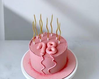 Décoration de gâteau personnalisée fondant numéro | Décoration de fête d'anniversaire