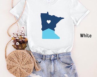 Ich stehe mit Minnesota, unterstütze den politischen Protest von Minnesota, die Flagge des Bundesstaates Minnesota, den Rebellen-Loon von Minnesota, die FDT, widerstehen das Hemd, MN State Pride