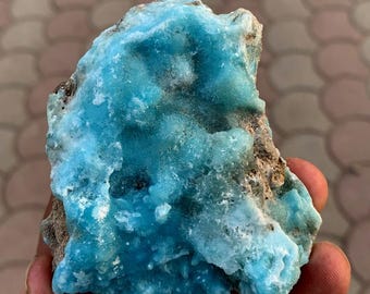 ブルーアラゴナイト標本：希望・思いやり・共感 1525g 10 - Etsy 日本