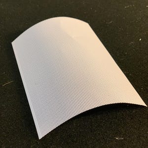 White eye mesh | 15cm x 10cm | 1pcs | mesh | mask material | eye mesh | paintable | arts and craft | mask | therian | therian mask