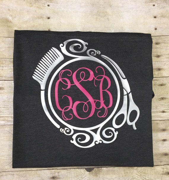 Personalized Hair Stylist Tee Hair Stylist Shirt Etsy