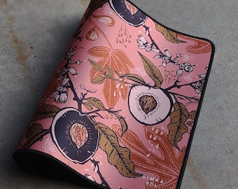 Fruit Queen Desk Mat: Non-Slip Floral Office Decor