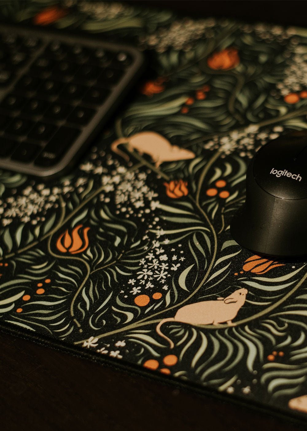 Extra Large Fantasy Cartoon Mouse Pad - Rubber Material, Non-slip