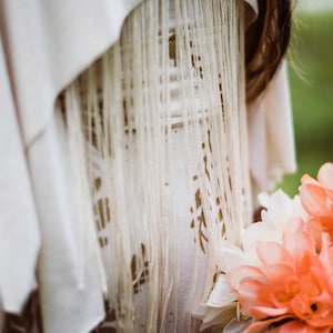 The Gown Wedding Dress, bohemian bride, free spirit, wanderlust bride, natural bride, wedding, gold by Simka Sol image 8