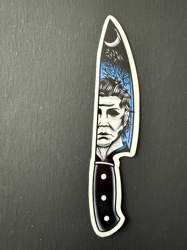 Mini Slasher Sticker Slasher Knife Sticker – Horror Movie Vinyl Decal - Etsy