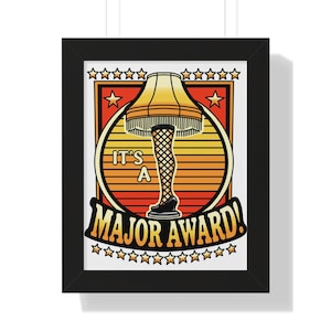 It’s a Major Award Leg Lamp Design | Christmas Story Digital Art - A Christmas Story SVG