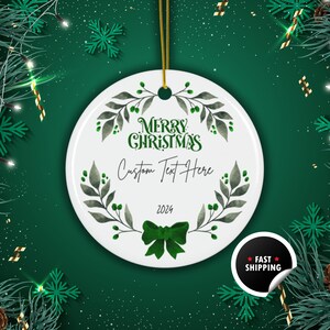 Christmas ornament personalized - personalized Christmas ornament - name personalized ornament - ornament personalized - Christmas gift