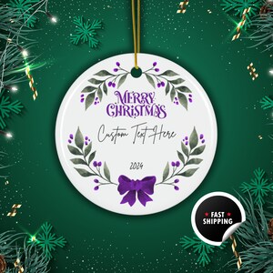 Christmas ornament personalized - personalized Christmas ornament - name personalized ornament - ornament personalized - Christmas gift