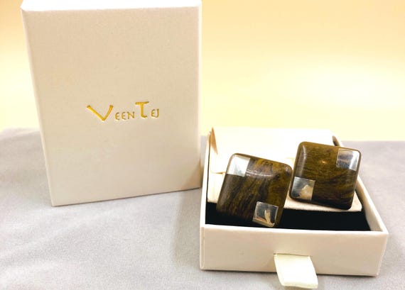 1950's Horn & Silver J. NADAL Paris Cuff Links - Etsy Canada