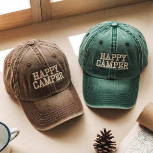 Embroidered Camp Bachelorette Hat: Personalized Cotton Baseball Cap