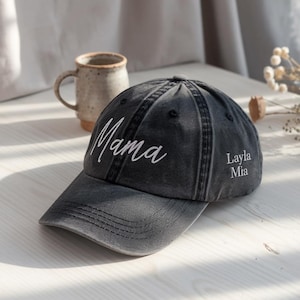 Custom Embroidered Mama Hat, Mama Baseball Cap, Mom Hat, Mother&#39;s Day Gift, New Mom Hat, Mom Birthday, Mommy Daddy Hat, Pregnancy Reveal