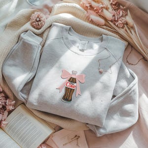 Embroidered Diet Coke Social Club Sweatshirt, Coke Sweatshirt, Diet Coke Drinkers Sweatshirt, Coke Coquette Sweatshirt,Diet Coke Fan Sweater