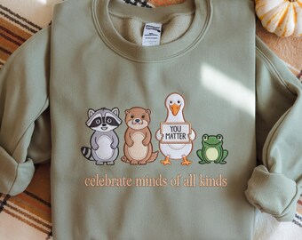 Neurovielfalt SPED Lehrer Shirt: Empathy, Kindness, Equality