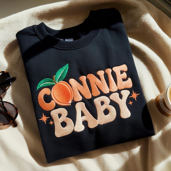 Connie Baby Embroidered Sweatshirt: Cousins Beach, Summer Theme
