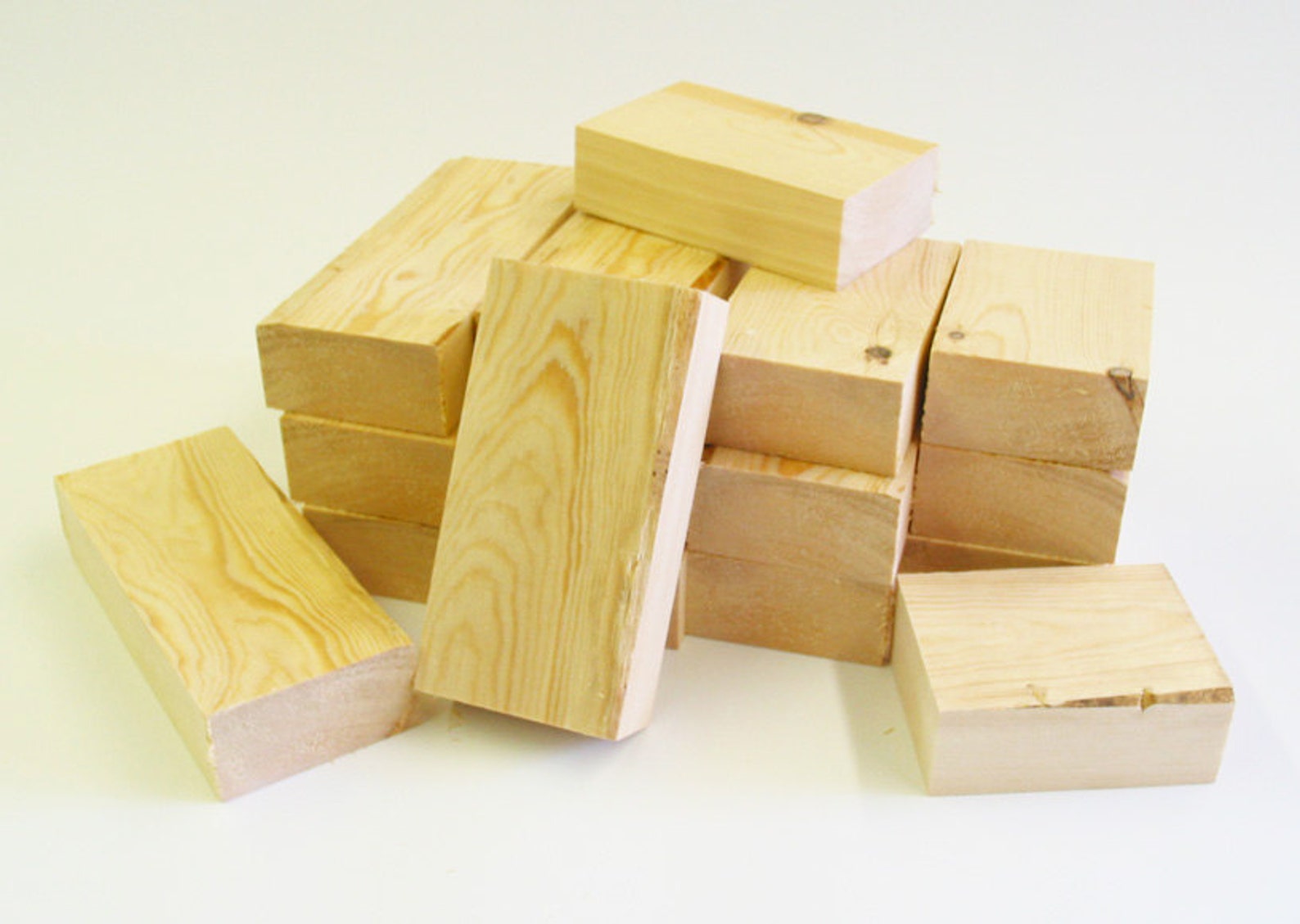 Wooden blocks unfinished 16 ready for your decoration. Etsy