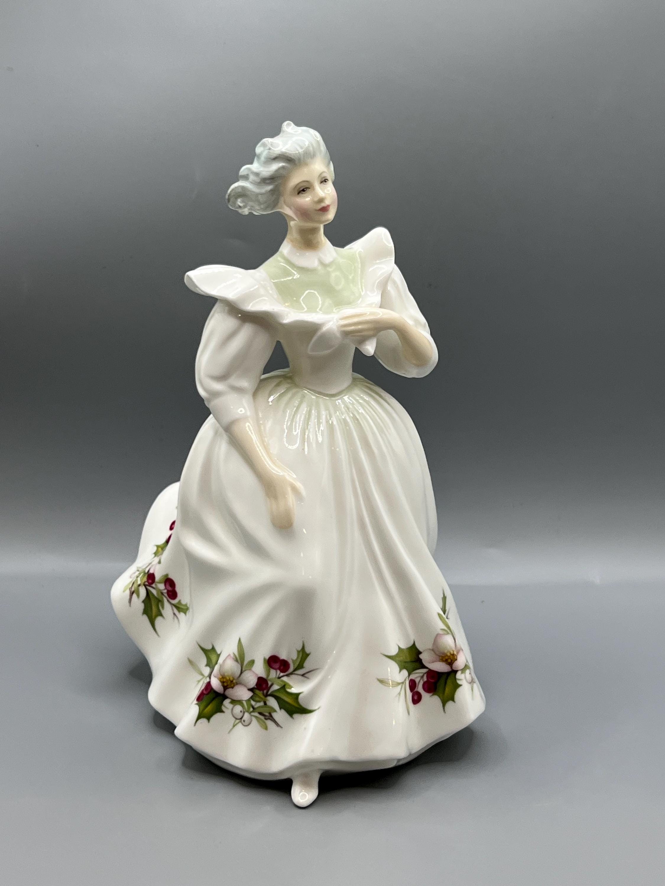 Royal Doulton December 1987 Figurine Hand Signed by Michelle 