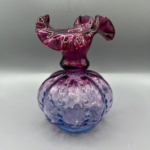 Rare Fenton Vase - Etsy