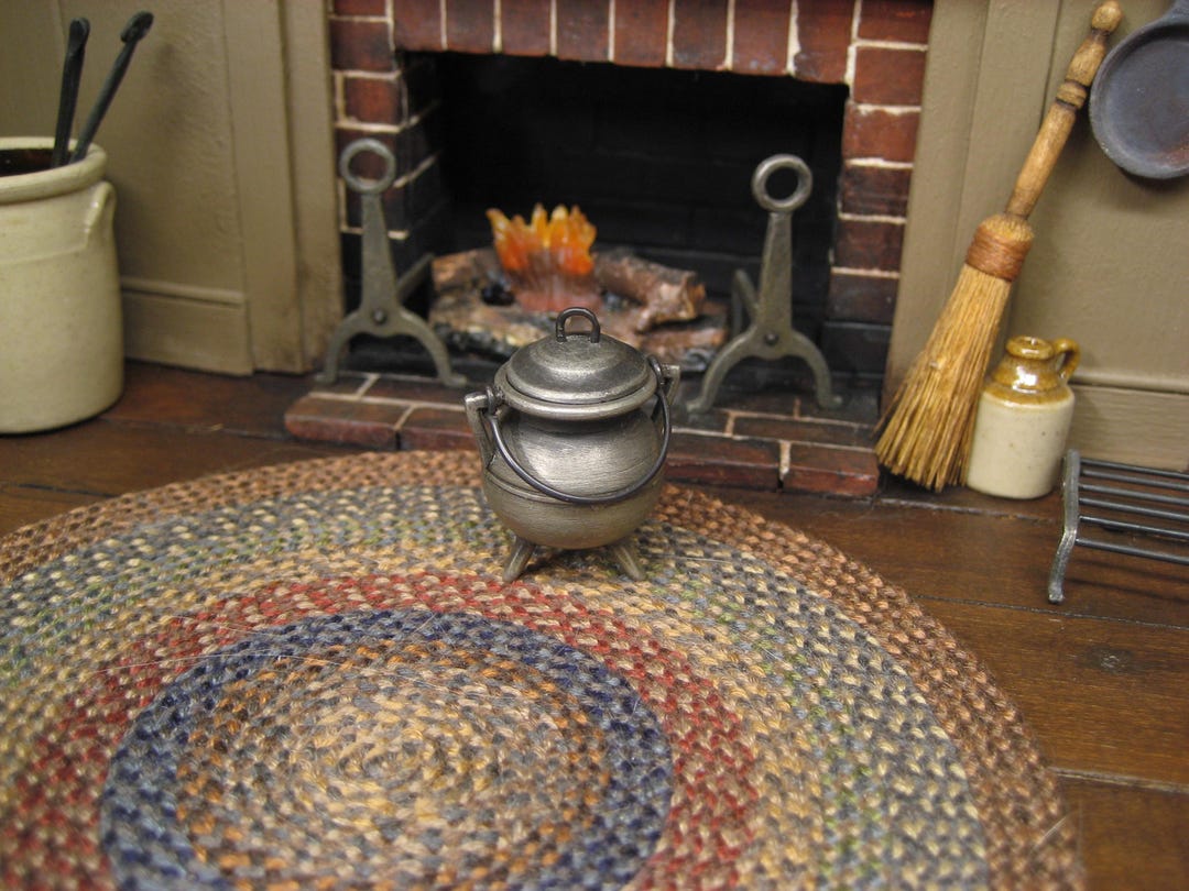 Dollhouse Miniature Bean Pot Signed - Etsy