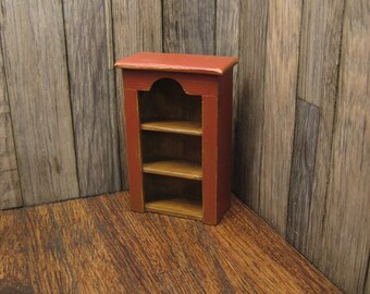 Dollhouse Miniature Cabinet Shelf