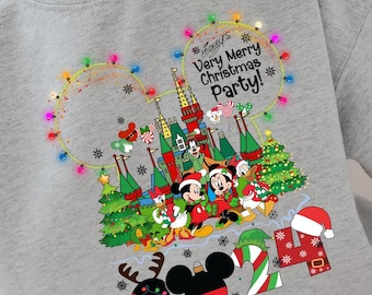 Christmas Disney Sweatshirt, Merry Christmas Hoodie, Mickey Disney Wear, Disney Squad Apparel, Christmas 2024 Gift, Disney Xmas Kid Wear