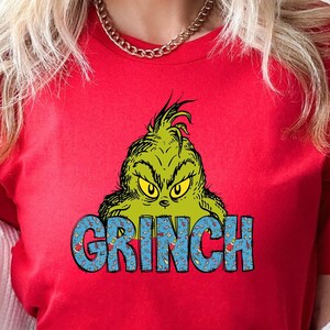 Grinch T-Shirt, Grinchmas Shirt, Christmas Grinch Tee, Grinch Tank Top, Grinch Kids Shirt, Merry Christmas Tee, Happy New Year Tee