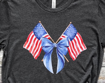Camiseta con banderas de EE. UU., camiseta del 4 de julio, camiseta de mujer estadounidense, camiseta con rayas y estrellas, camiseta patriótica, camiseta de la libertad, camiseta del Día de la Independencia, camiseta de la libertad