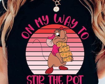 Disney Gus Shirt, On May Way To Stir Pot Tee, Cinderella Gus Tee, Disney Kids Shirt, Disney Vacation Tee, Jac And Gus Tee, Mouse Gus TShirt