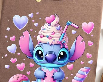 Stitch Snacks Shirt, Comfort Colors, Funny Stitch Shirt, Disney Stitch Gift, Sweet Stitch Tee, Stitch Tshirt, Trendy Shirt, Disney Trip Tee