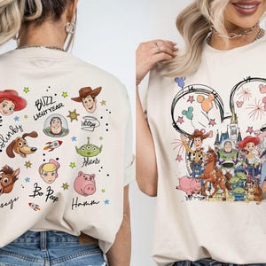 Disney Toy Story T-shirt, Kids Disney Tee, Family Vacation Shirt, Andy Shirt, Alien Tee, Toy Story Gifts, Buzz Lightyear image 4