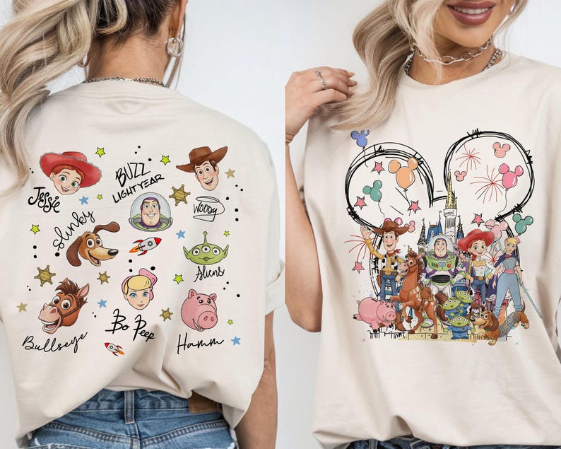 Disney Toy Story T-shirt, Kids Disney Tee, Family Vacation Shirt, Andy Shirt, Alien Tee, Toy Story Gifts, Buzz Lightyear image 4