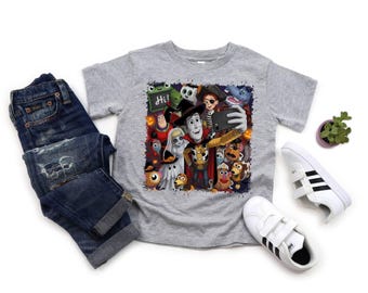 Toy Story Halloween Selfie Shirt | Woody Buzz Jessie Spooky Graphic Tee | Disney Fan Gift