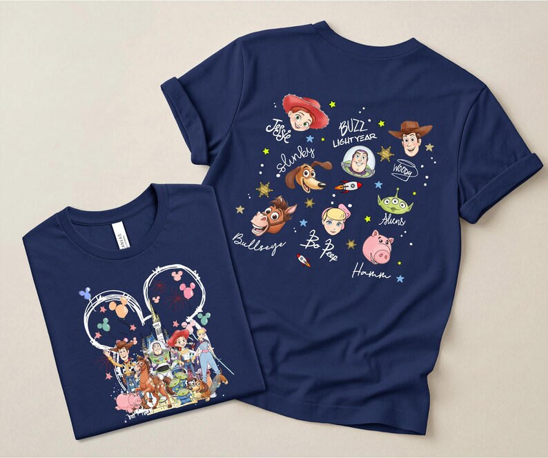 Disney Toy Story T-shirt, Kids Disney Tee, Family Vacation Shirt, Andy Shirt, Alien Tee, Toy Story Gifts, Buzz Lightyear image 2