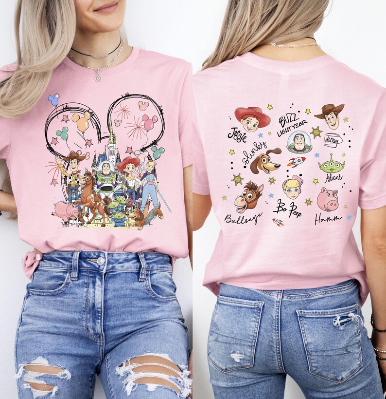 Disney Toy Story T-shirt, Kids Disney Tee, Family Vacation Shirt, Andy Shirt, Alien Tee, Toy Story Gifts, Buzz Lightyear image 3
