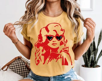 Camiseta vintage de Dolly Parton, Comfort Colors Shirt, amante de la música country, ¿Qué haría Dolly?