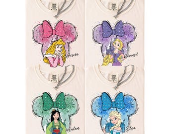 Disney Princess Shirt, Minnie Mouse Ears Disney Tee | Comfort Colors Holiday Shirt