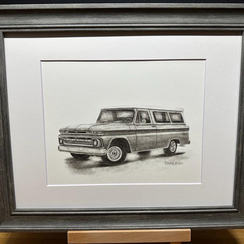 Chevy Pencil Drawings - Etsy